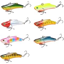 Amazon.co.jp: ソフト バイブレーション 5色 セット 7cm 17g